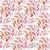 Gyerekszoba tapéta panel - Pink levelek