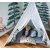 Royal TIPI indián sátor - Wolf moonlight