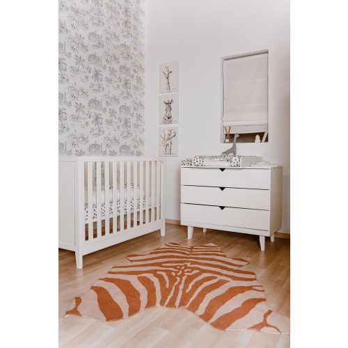 Exclusive baba-és gyerekszoba szőnyeg - Nude zebra