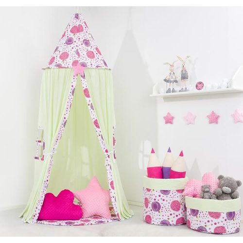 Dreamy baldachin sátor - Pitypang pink