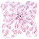  Dreamy 3  darabos muszlin törlőkendő csomag  - Pink tollak