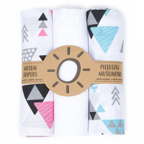  Dreamy muszlin textil pelenkacsomag - Indián élet variáció