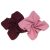 Dreamy dupla muszlin 2 darabos textil pelenkacsomag - Burgundi és rózsa