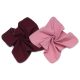  Dreamy dupla muszlin 2 darabos textil pelenkacsomag - Burgundi és rózsa