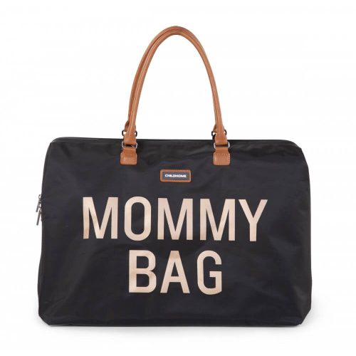 Exclusive táska anyukáknak - Mommy Bag fekete-arany