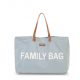 Exclusive táska anyukáknak -Family bag szürke