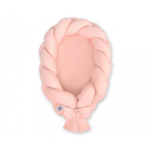 Harmony fonott babafészek - Púder rózsaszín
