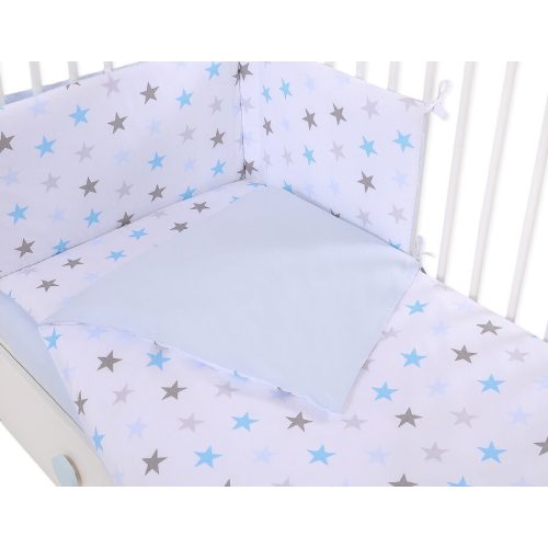 Harmony babaágynemű 3 részes szett - Kék csillagok