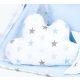 Dreamy formapárna felhő alakú - Kék csillagok 