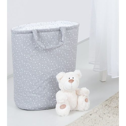 Dreamy játéktároló - Mini szürke csillagok