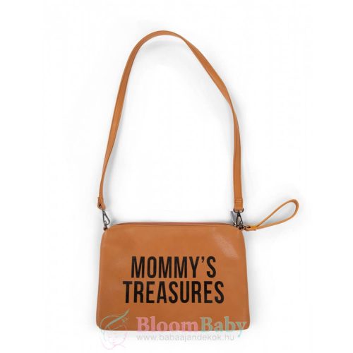 Exclusive táska clutch anyukáknak - Barna bőrhatású